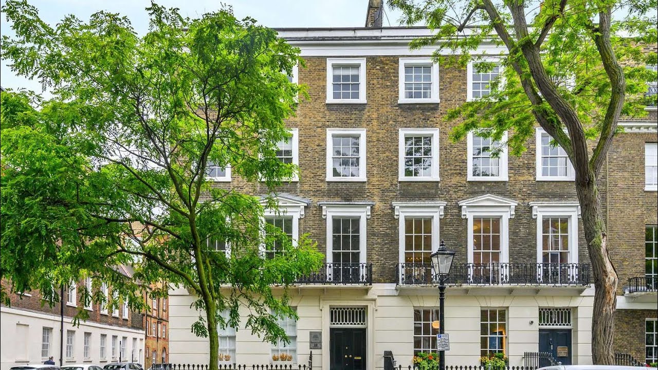 TOUR:Inside a Grade II Listed Bloomsbury Townhouse RENOVATION | Bedford Row, Central London Property