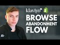Der ULTIMATIVE Browse Abandonment Flow | Klaviyo & Shopify Tutorial 2025