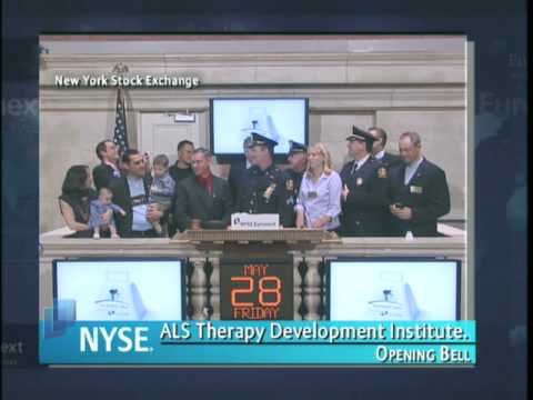 28 May 2010 ALS Therapy rings the NYSE Opening Bell