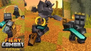 Fiery Combat Addon Full Guide Minecraft Bedrock Mod Showcase