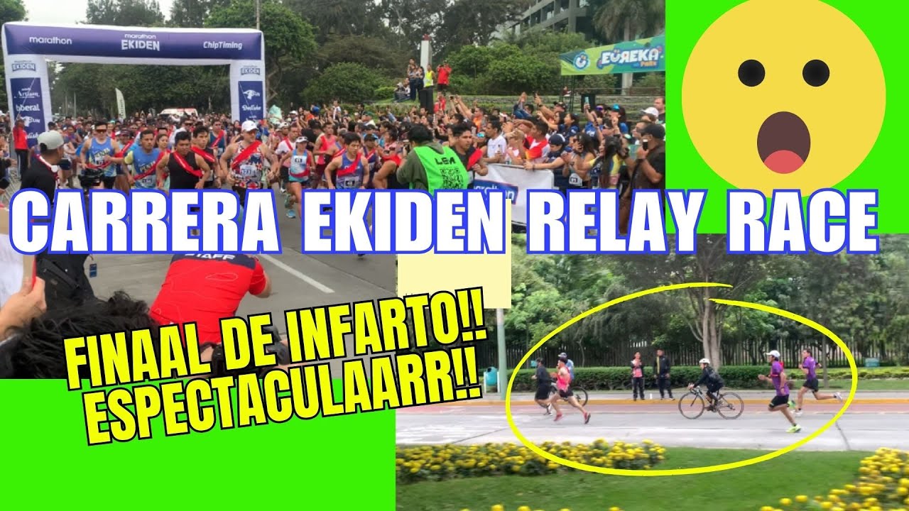 MARATON Ekiden relay race 2024 | FINAL DE INFARTOO!!
