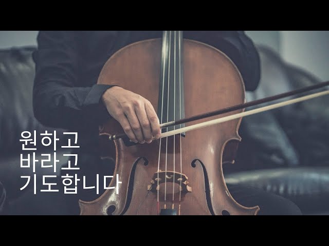 첼로 찬양 1시간 ㅣ 원하고 바라고 기도합니다 ㅣ Cello CCM l My Desire and Prayer class=