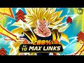 Non stop super ataques goku ssj3 angel 200 full level links showcase  dokkan battle