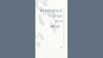 White Space in Design
