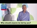 Why should anyone be led by you? - HR Strategy Forum Lecture ! London Business School