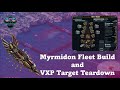 Tsm plays  t13 myrmidon assault fleet build  vxp target teardown