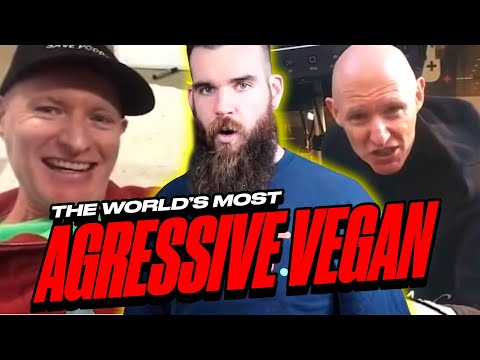 The Worlds Most Aggressive Vegan Activist