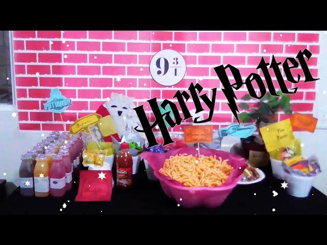 Fiesta harry potter, Dulces de harry potter, Harry potter fiesta