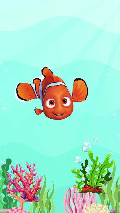 IKAN BADUT INI MAKAN APA..? #kartuntempel #cartoon #animation #belajaranakanak