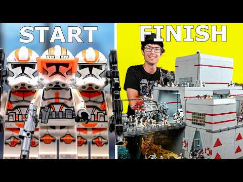 I Built a HUGE CLONE BASE in LEGO