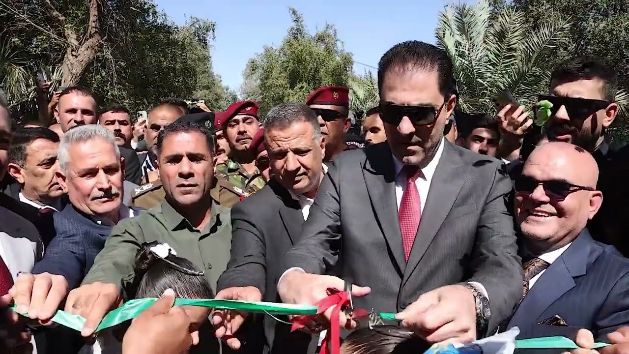 المندلاوي يفتتح قضاء مندلي في ديالى، ويعلن عودة المدينة إلى استحقاقها الطبيعي الذي حُرمت منه لسنوات