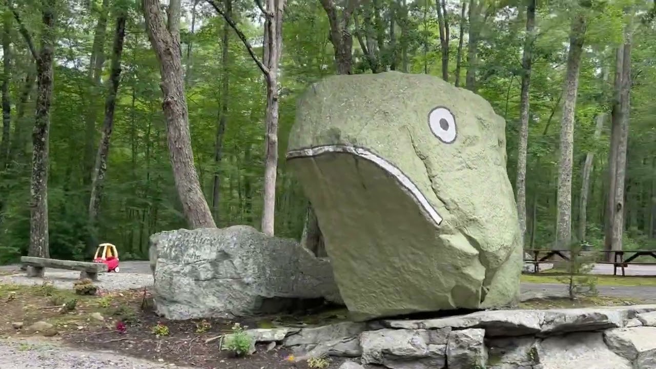 Visit to Frog Rock, Eastford, Connecticut 