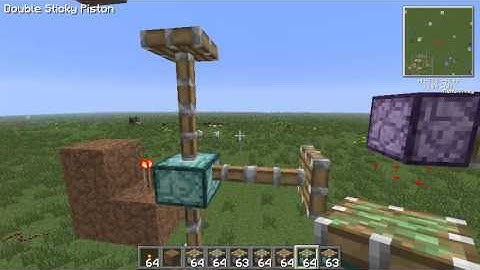 Minecraft 1.4.7: More Piston Mod Glitch