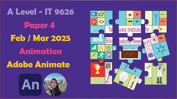 A Level IT 9626 | Mar 2025 | Paper 4 | Animation | Adobe Animate | Task 3