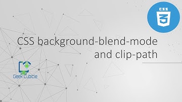 CSS background-blend-mode and clip-path