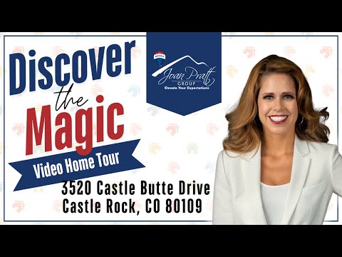 3520 Castle Butte Drive, Castle Rock, CO home video tour