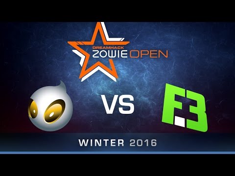 CS:GO - Dignitas vs Flipsid3 - Group A - Train - DreamHack ZOWIE Open Winter 2016