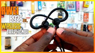 AWEI B925 BL WIRELESS SPORT EARPHONES REVIEW | Questkv