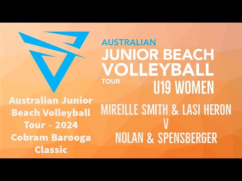 Australian Junior Beach Volleyball Tour 2024 U19 Women Cobram