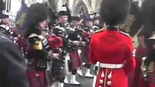 Queen Mother Funeral Pipes Procession