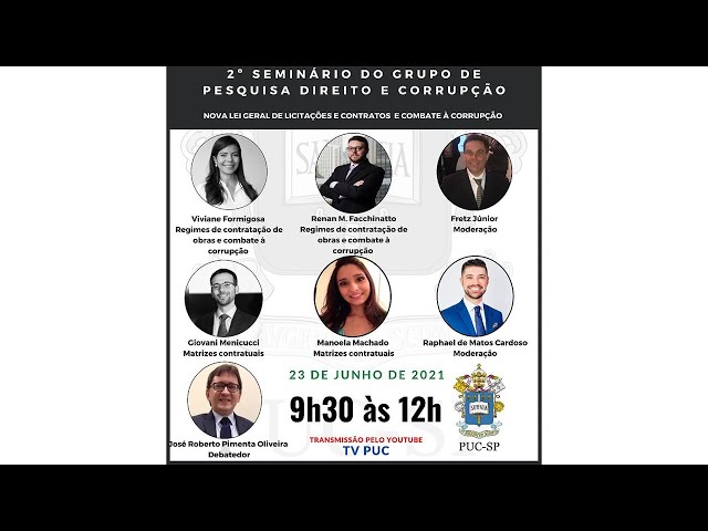 2º SEMINÁRIO DO DOM – GRUPO DE PESQUISA EM ANTROPOLOGIA DO DIREITO