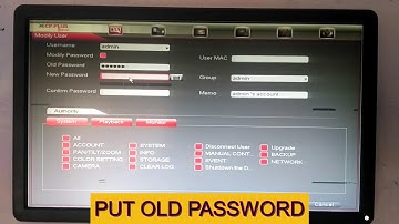 How to Change CP Plus DVR Admin Password  [Change or Modify] #cpplus