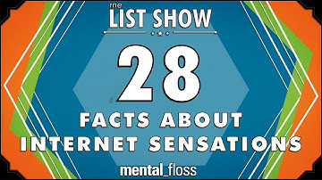 28 Facts about Internet Sensations - mental_floss List Show Ep. 504 | Mental Floss