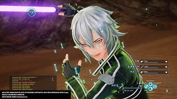 SWORD ART ONLINE: FATAL BULLET Unique Weapon Arts