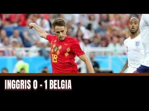 INGGRIS VS BELGIA 0-1 PIALA DUNIA RUSSIA 2018