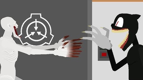 cartoon cat vs scp 096 l sticknodes battle animation