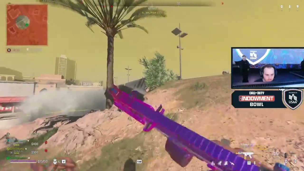 HUSKERRS SLAMS BIFFLE & HIS TEAM IN 1V3 TO WIN THE GAME😨