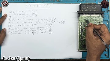 Part 21 Edc17c55 Xuv500 ecm testing on table with best ecu tester by Ozil also injector firing on ta