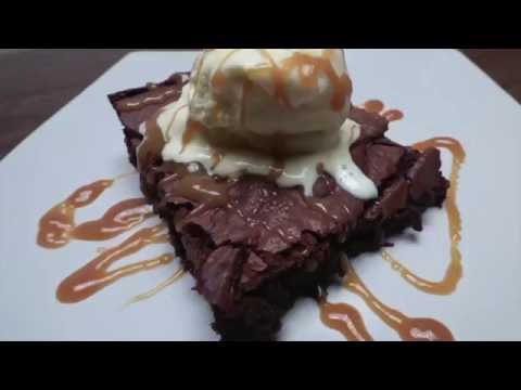 Fudgy Brownie with Ice Cream recipe by foodCAST