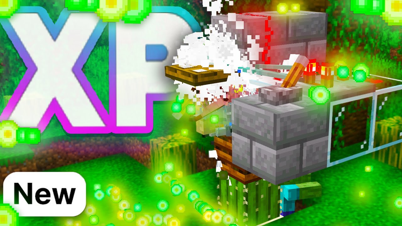 ||НОВИНКА|| САМЫЙ ПРОСТОЙ способ прокачки опыта в Minecraft Bedrock версии 1.21.132! || Более 100...