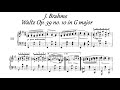 Miniature de la vidéo de la chanson Waltz In G Major, Op. 39 No. 10