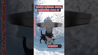 Terjun Bersama Satwaketinggian 7000 Ft Diatas Permukaan Air Laut tni abdinegara tnidihatirakyat