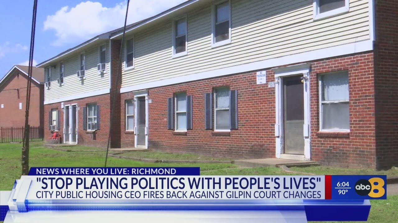 Richmond public housing CEO responds to legal challenge of Gilpin Court redevelopment