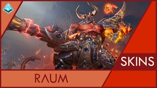 Paladins - All Raum Skins | Preview