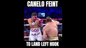 CANELO FEINT AND HOOK - LIGHTNING SPEED! ⚡