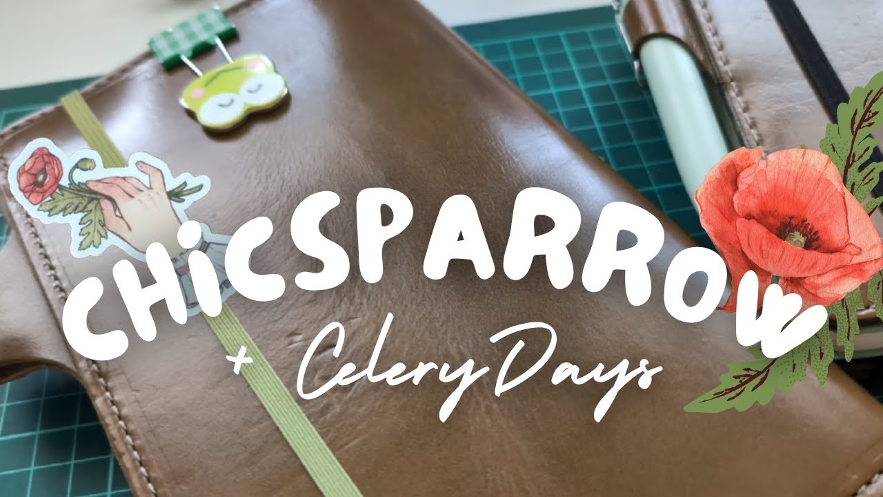 Journal Conflict: Chic Sparrow + Stickers from @Celerydays 