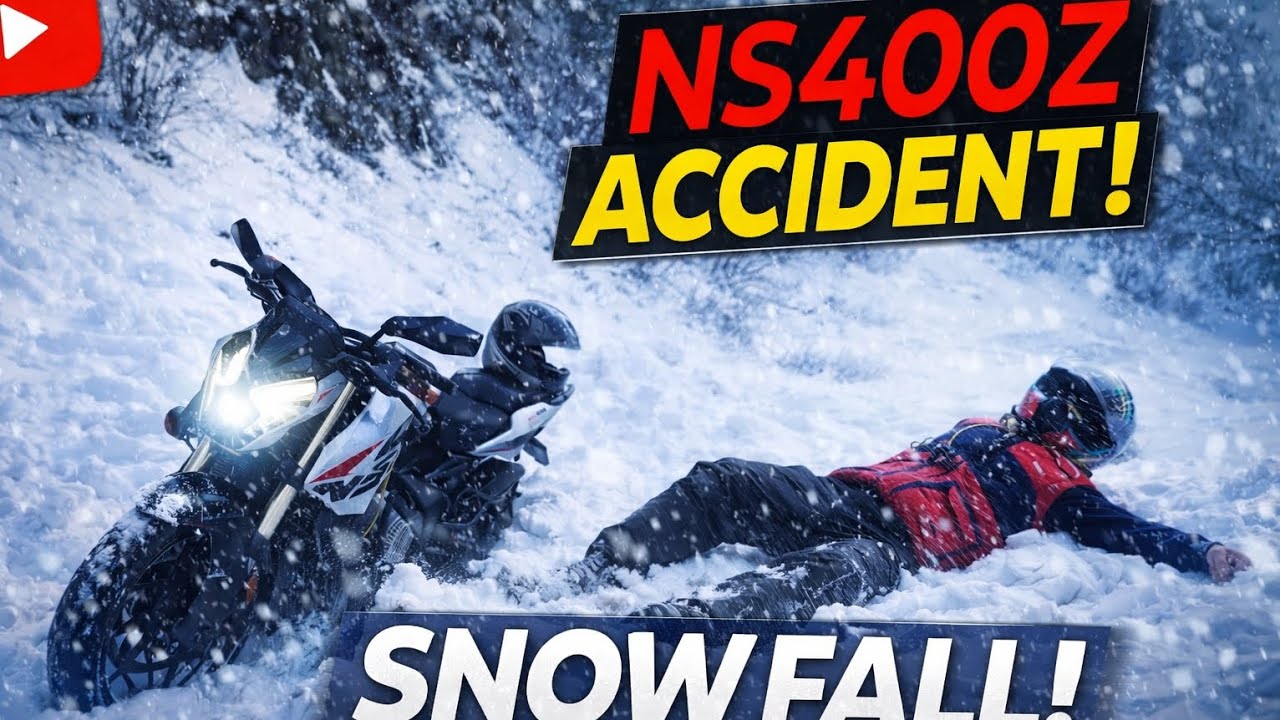 Shimla to Kufri road in snowfall 😫