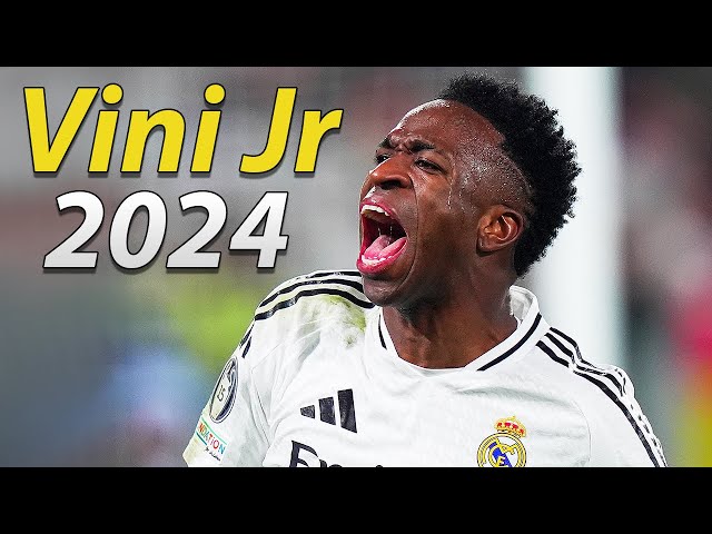 Vinicius Jr 2024 The Best Player In The World ⚪🇧🇷