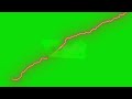 Lightning Strike On Green Screen Stock Video Bright برق بخلفية خضراء كروما للمونتاج mp3