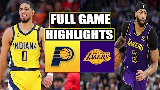 Indiana Pacers vs Los Angeles Lakers FULL GAME HIGHLIGHTS | March 29 | 2024 NBA Season