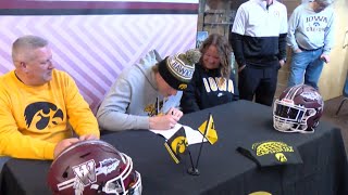 West High's Nielsen signs with Iowa Hawkeyes
