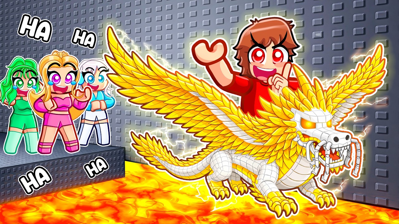 I Pretended to be A Noob And Bought 0.01% DRAGON In +1 Speed DRAGON Escape!