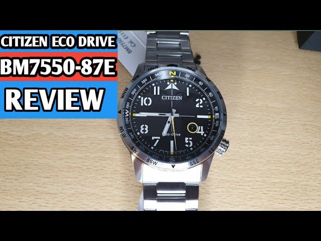 Drive Titanium Citizen (AW1640-83E) - Super YouTube Unboxing Eco 📦