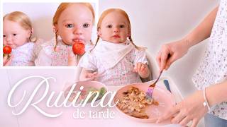 (PARTE 2) 24 HORAS con BEBÉS REBORN GEMELAS | Rutina de tarde