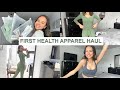 First health apparel try on haul  nicole ann