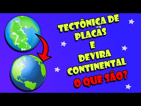 Vídeo: Qual é a diferença entre a propagação da deriva continental no fundo do mar e as placas tectônicas?